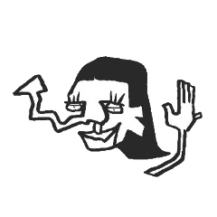 [LINEスタンプ] ハナコとハナオ 