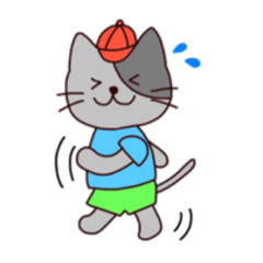 [LINEスタンプ] ランニャー 