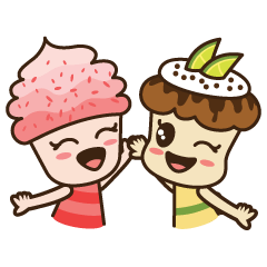 [LINEスタンプ] カップケーキの妖精、ティングリー 