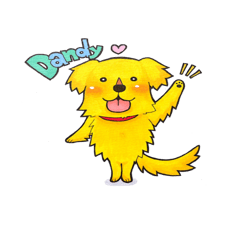 [LINEスタンプ] ダンディくん 