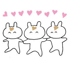 [LINEスタンプ] うさぴ～ 2 